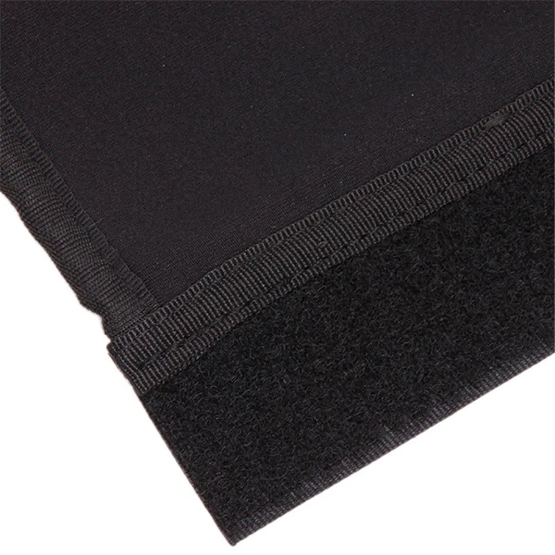 

1 Pair Solid New Baby Black Pram Stroller Carriage Front Handle Neoprene Magic Tape Bumper Bar Cover Bebek Arabasi