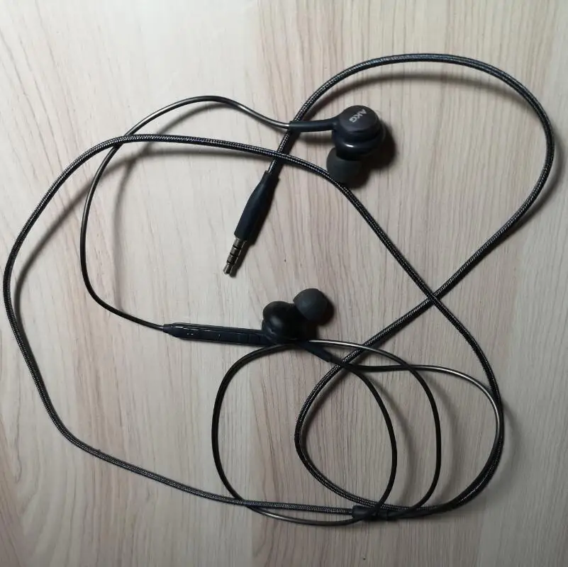 AKG Наушники EO-IG955 оптoвaя прoдaжa 5/10/20/50 шт наушники с микрофоном Проводная гарнитура для SAMSUNG Galaxy S10 S10+ S9 S8 S7 смартфон