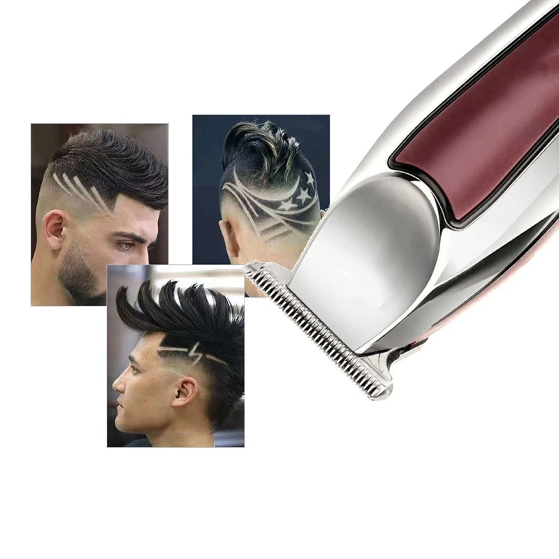 Точная машинка для стрижки волос электрический триммер 0 1 мм стальное лезвие