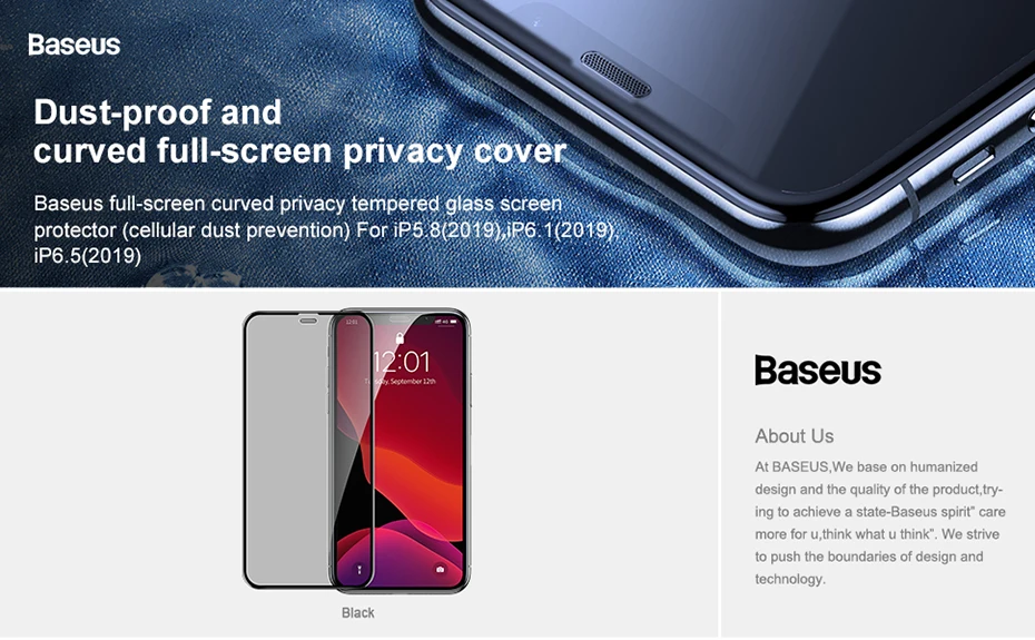 Baseus 0,3 мм защита для экрана для iPhone 11 защитное стекло закаленное стекло для iPhone 11 Pro Max стекло 2 шт. и инструмент