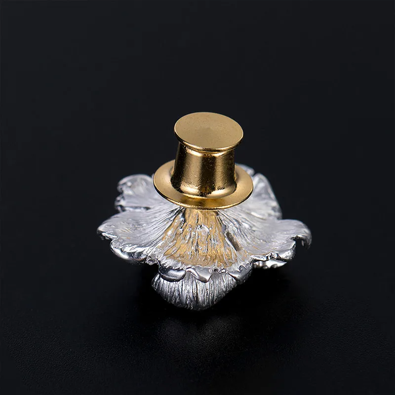 Настоящие женские броши из серебра 925 пробы с розовыми пионами в китайском стиле