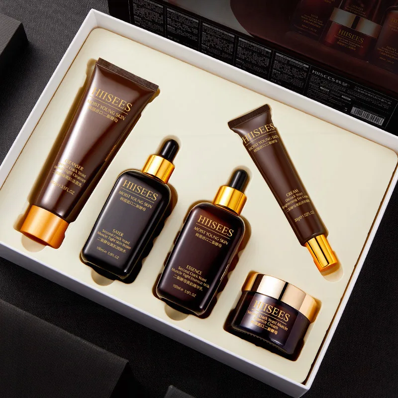 5 шт. набор для ухода за кожей лица с футляром | Красота и здоровье