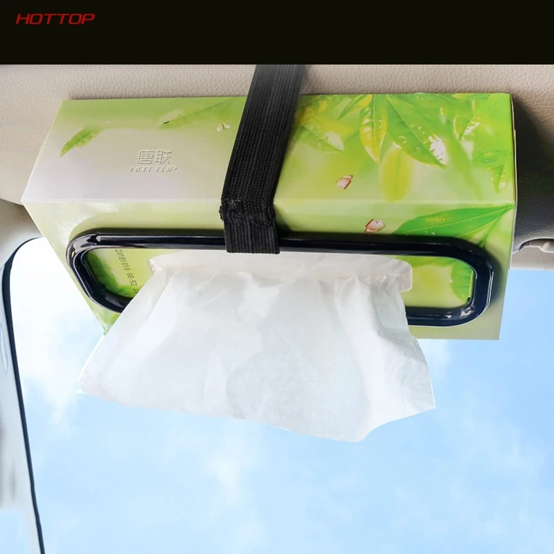 Автомобильный солнцезащитный козырек коробка для салфеток кронштейн Toyota Camry Corolla