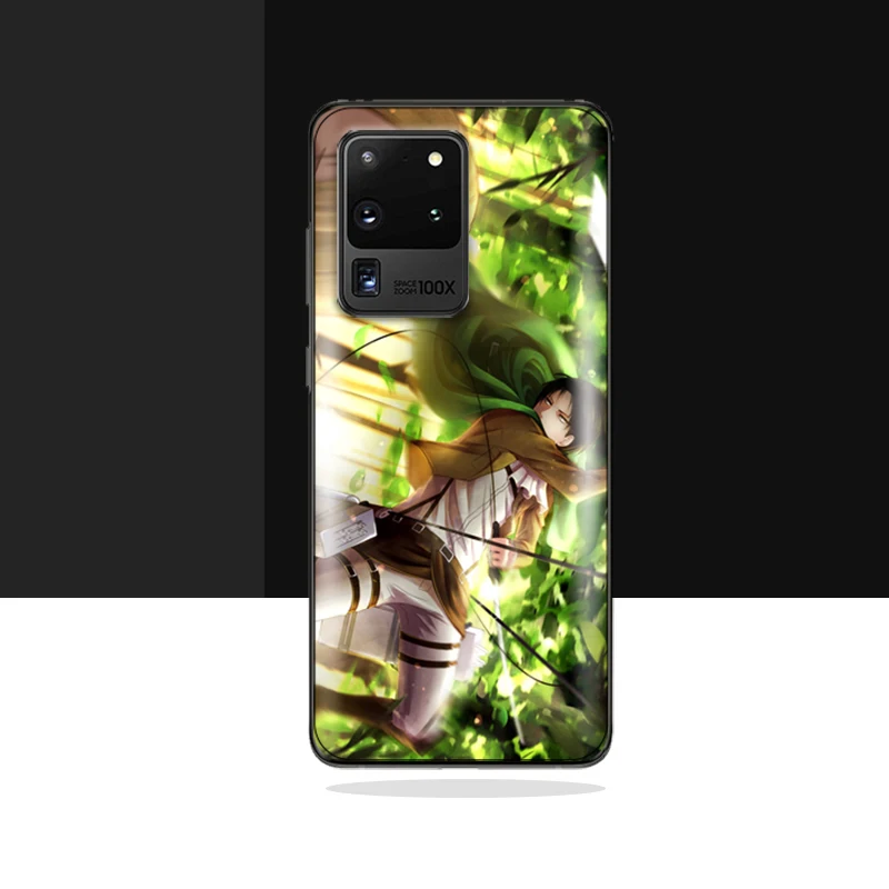 

Attack On Titan Eren Jaeger Phone Case For Samsung Galaxy S21 S20 Lite Plus Ultra S10E S10 S9 S8 Soft Coque Silicone Back Cover