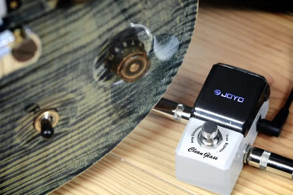 Joyo jf-307 Железный человек серии мини цельного куска эффектор чистое стекло |
