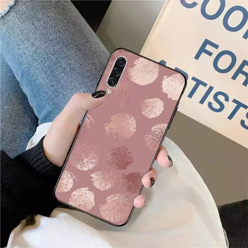 

Gold Rose Love heart Phone Case For Samsung galaxy S 9 10 20 A 10 21 30 31 40 50 51 71 s note 20 j 4 2018 plus