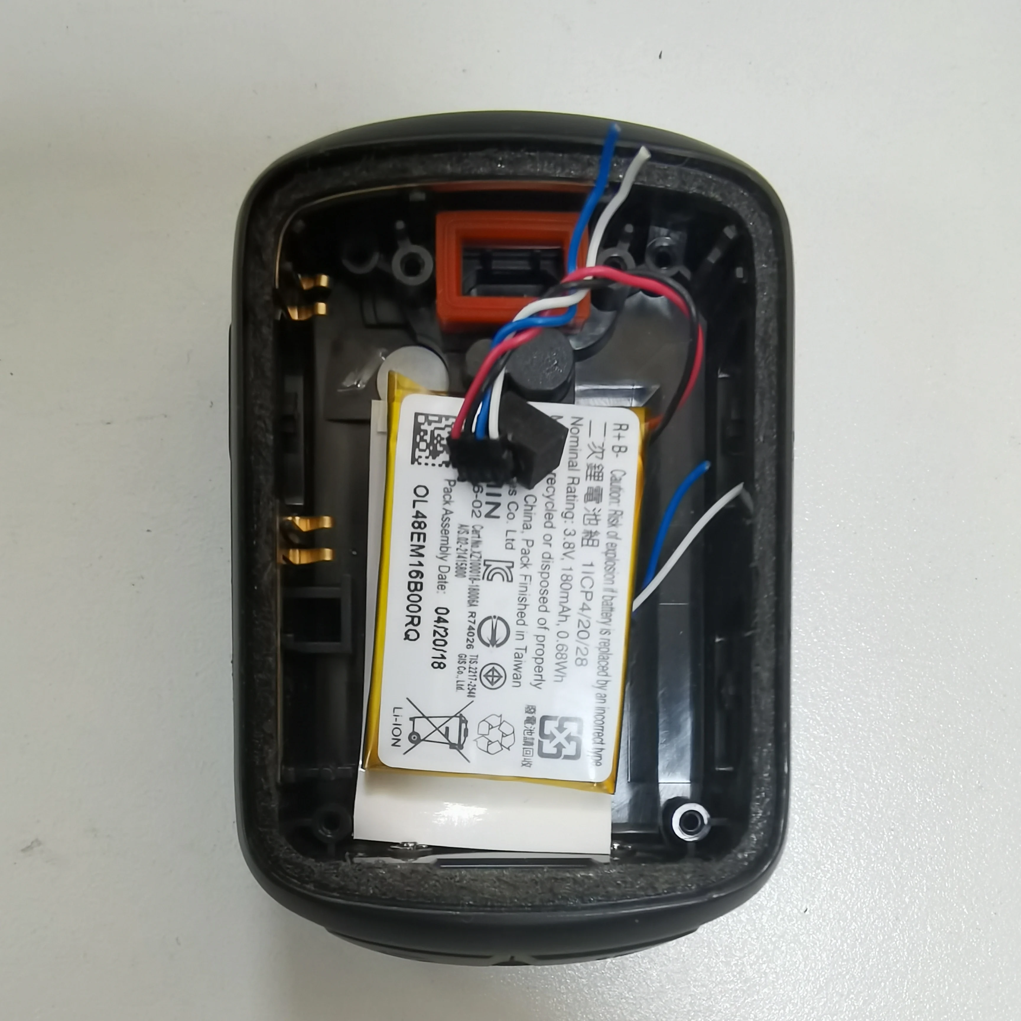 

GARMIN EDGE 130 Back Case for EDGE 130 Bicycle Speed Meter Replacement Back Cover With Battery