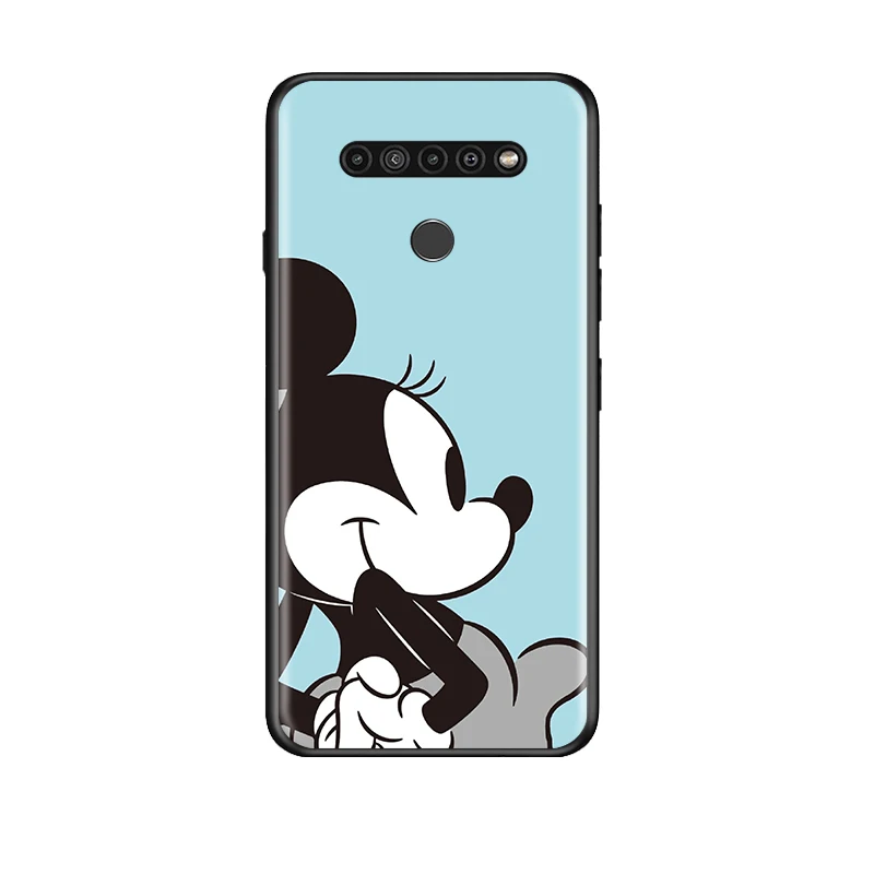 

Disney Mickey Mouse Oswald for LG G8 G8S G8X V30 V35 V40 V50 V60 ThinQ Q60 K40 K50 K30 K41 K51 K61 K71 K92 Black Phone Case