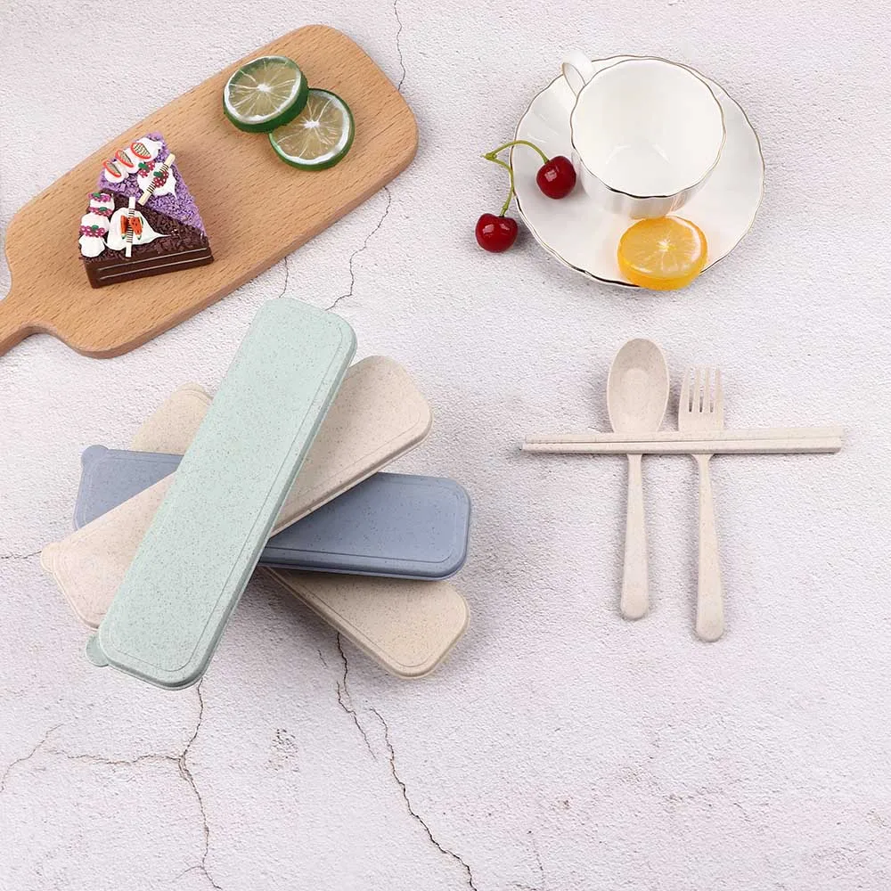 3 шт./компл. набор столовых приборов портативные столовые приборы для взрослых