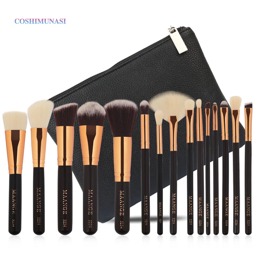 

Makeup Brush Set Eyeshadow Blending Shadows Foundation Powder Eyebrow Blush Beauty Make Up Kit Women's Cosmetics Maquiagem