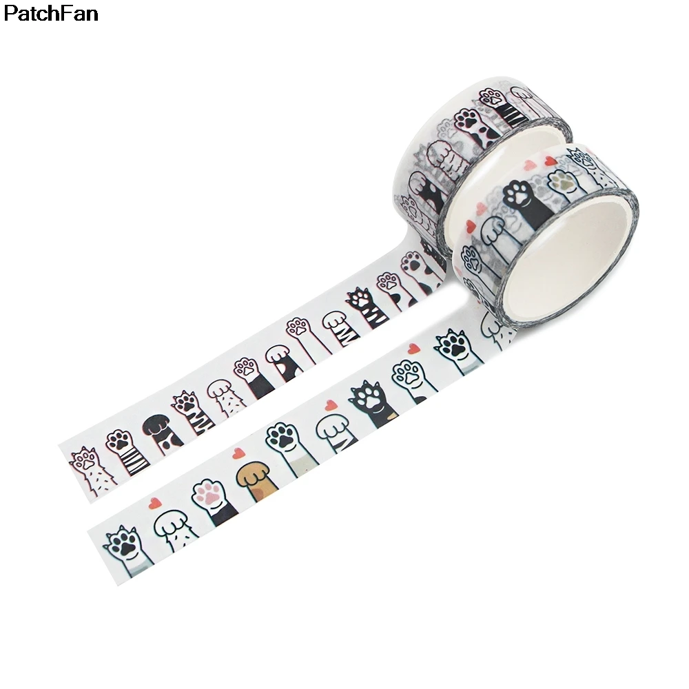 A3541 Patchfan Пёс из мультфильма печать DIY Скрапбукинг липкий клей клейкие ленты без