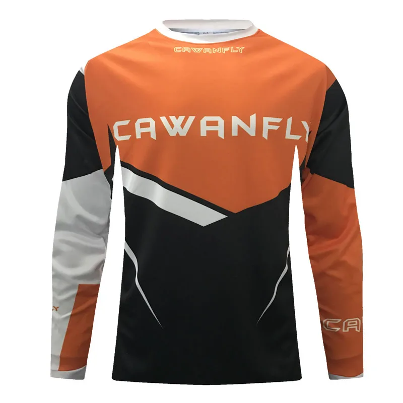 CWF MTB Downhill Enduro Shirt Motocross Jersey DH Ropa Long Sleeve Mountain MX Motorcycle Clothing | Спорт и развлечения