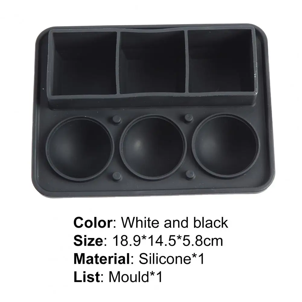

Ice Mold Food Grade DIY Silicone Ice Cube Tray for Handmaking