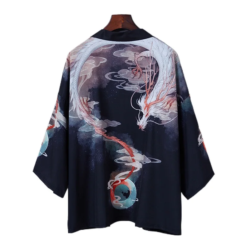 Кимоно Костюм осенне-зимнее двубортное пальто для маленьких девочек в трех