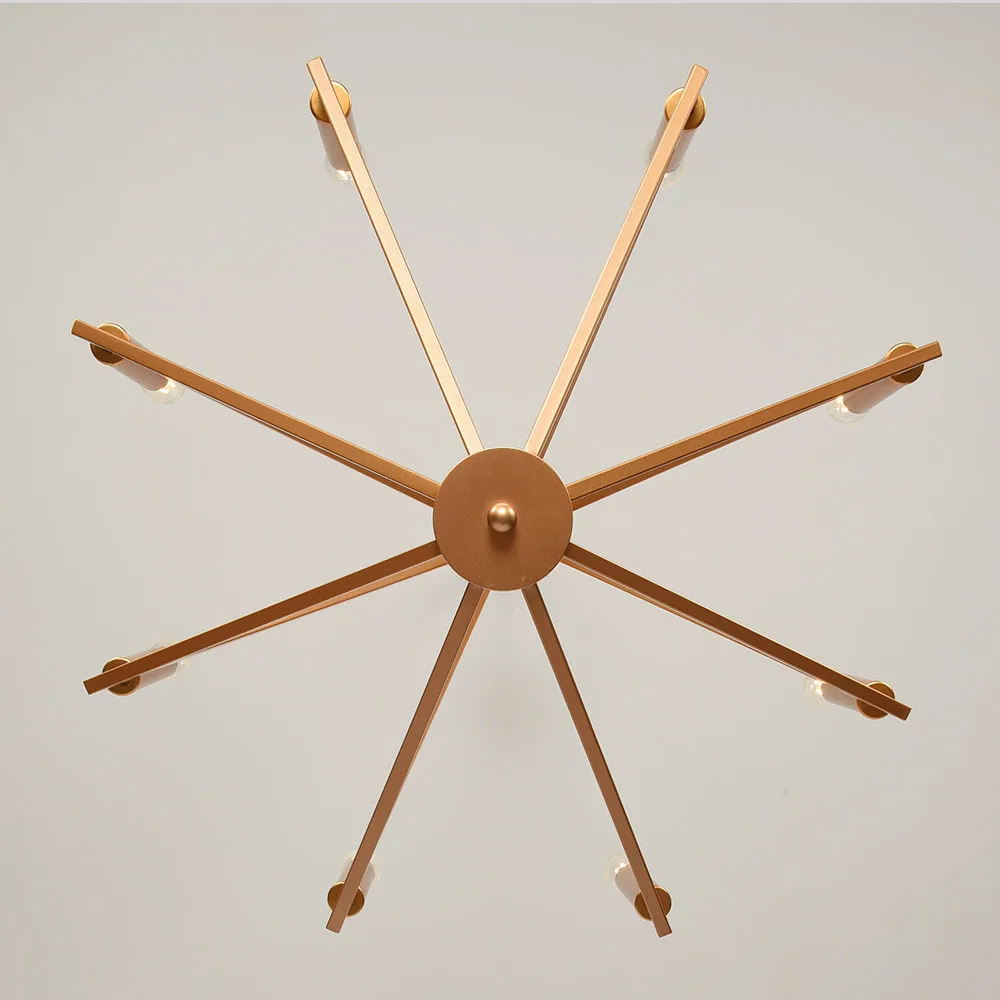 Современный подвесной светильник в скандинавском стиле со стразами потолочный