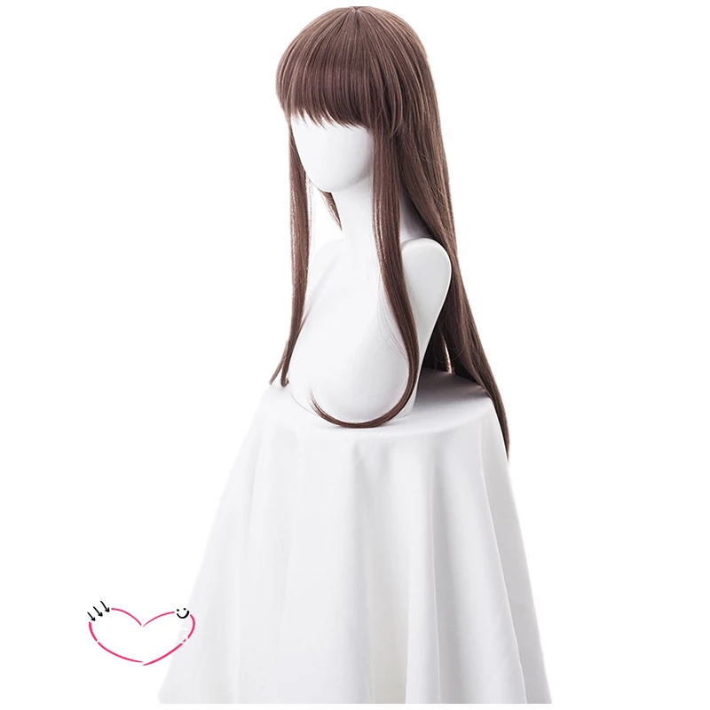 Парик длинный женский термостойкий для косплея из синтетических волос с