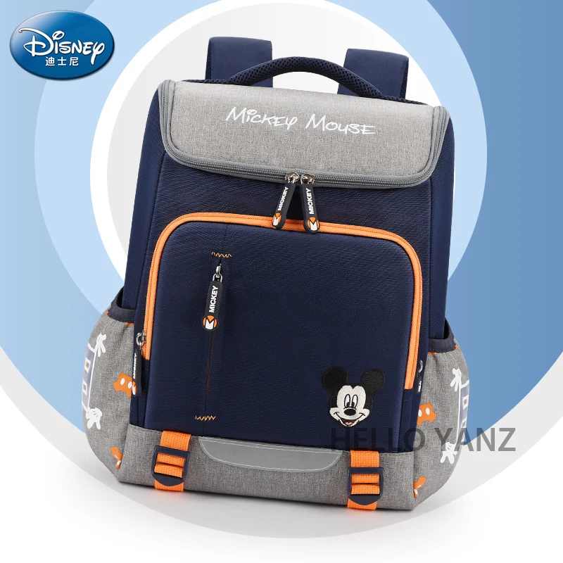 

Детский школьный портфель Disney для мальчиков начальной школы, сверхлегкий рюкзак для девочек 1-6 классов, легкий