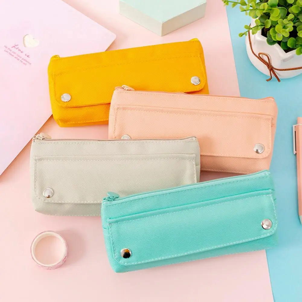

Pencil Case Multifunctional Environmental Protection Oxford Cloth Portable Storage Bag for School Pencil Case Storage Bag