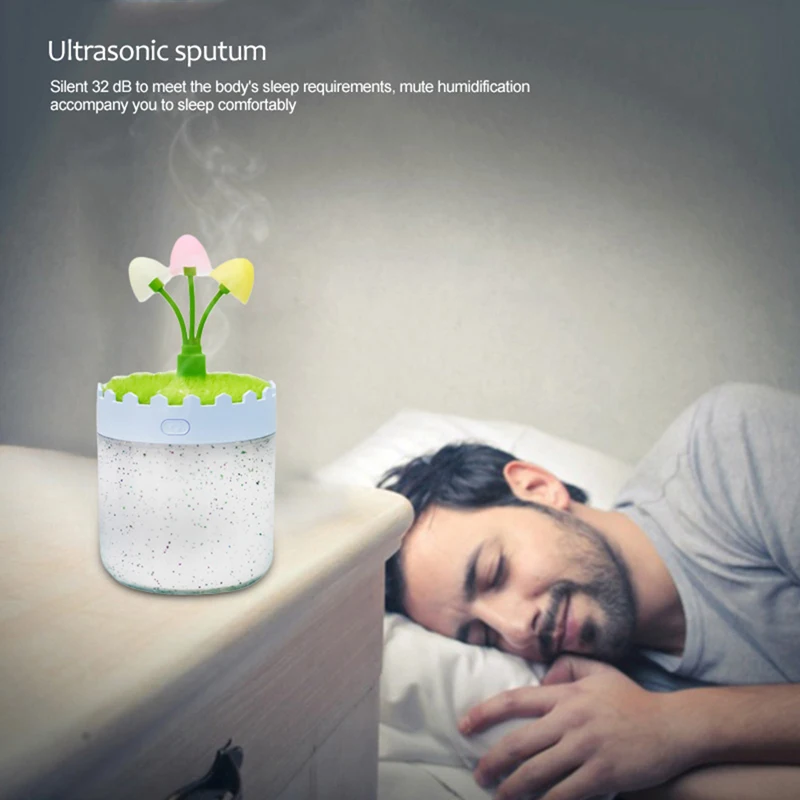 Новый Арома эфирные масла диффузор чашка с пейзажем увлажнитель воздуха 300 мл