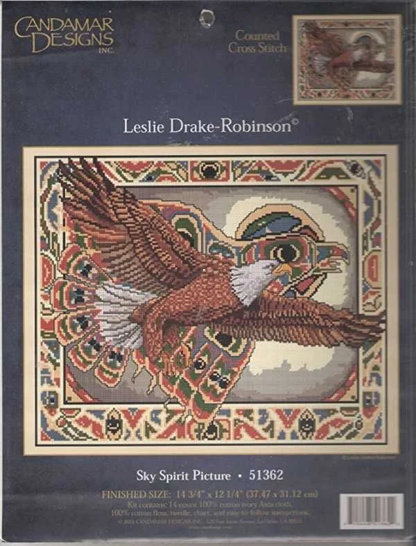 

The Soul of the Sky 43-38 Counted Cross Stitch 11CT 14CT 18CT Cross Stitch Kits Embroidery Needlework Sets