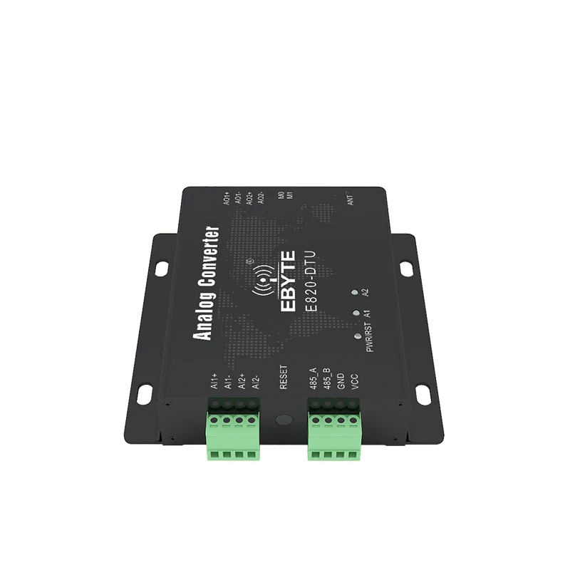 _ (2I2 433L) 433 МГц Modbus аналоговый захват 2 канальный беспроводной трансивер 1 Вт