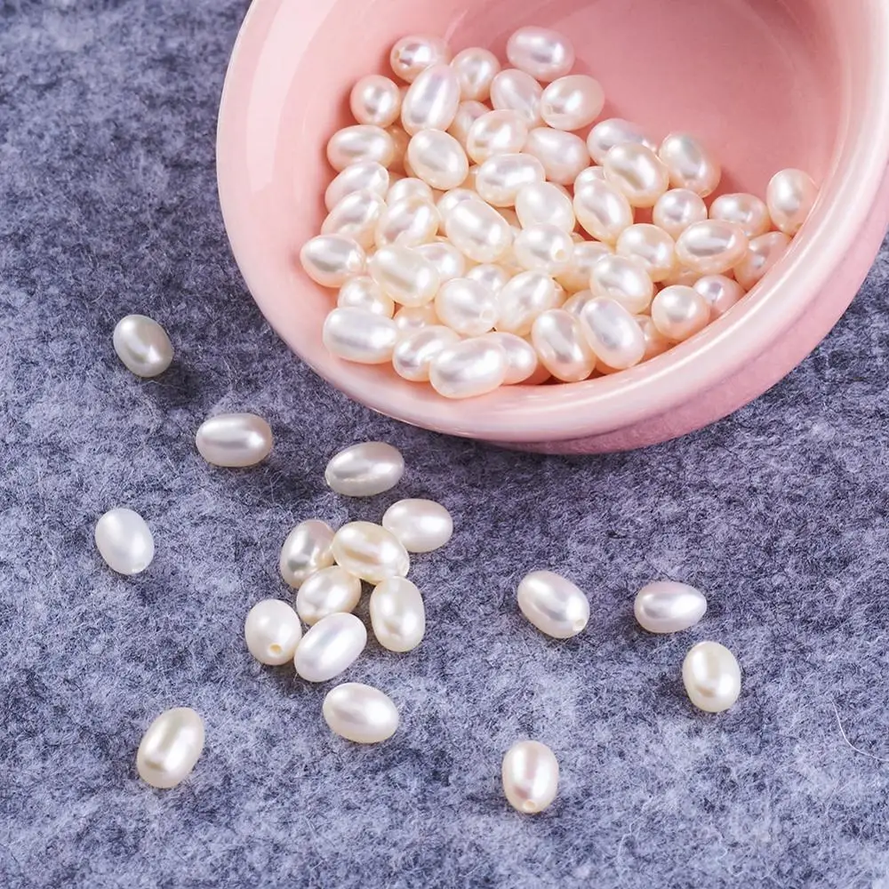 100 шт. натуральный пресноводный жемчуг бусины половина просверленное отверстие