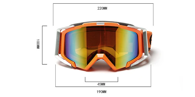 Мужские и женские мотоциклетные очки для мотокросса Gafas Moto Sandproof для езды на мотоцикле очки Gafas для мотокросса DH Dirt Bike очки