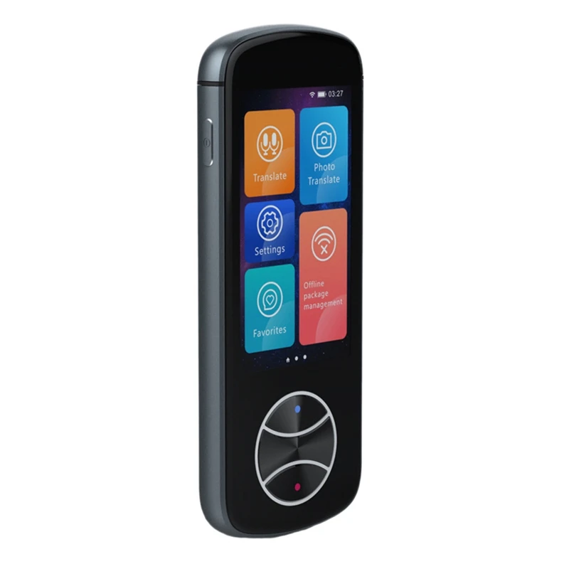 

Smart Language Translator Device 3.0 Inch Contact Screen Camera 5MP Android 8.1 WiFi Bluetooth for Outdoor Travel
