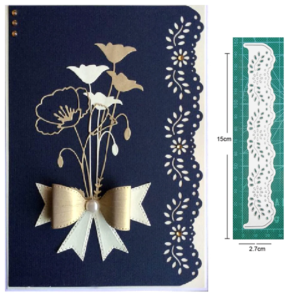 трафареты для декора штампы скрапбукинга Штампы рукоделия металлические резки