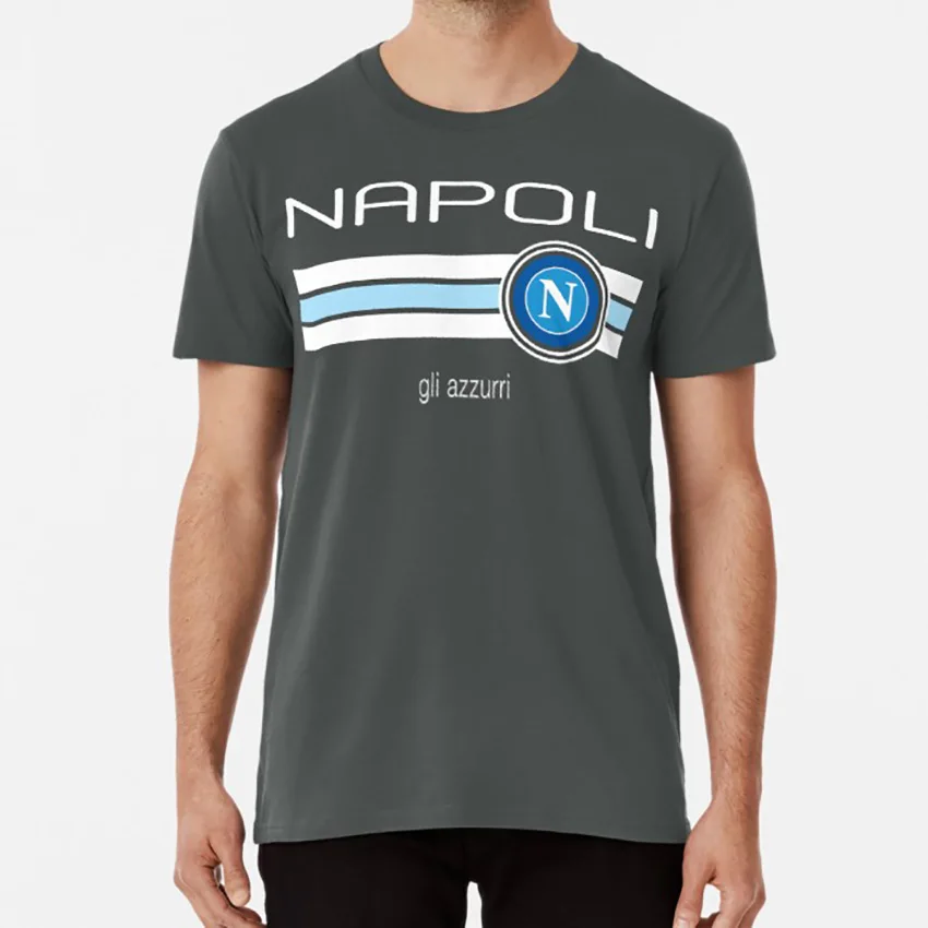 Серия A Napoli (Домашний Светильник синий) Футболка футбольная a napoli gli azzurri Италия
