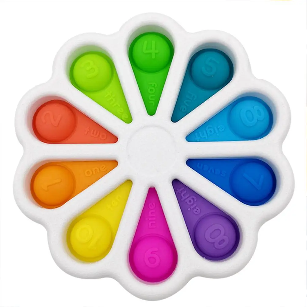 

Игрушки с нажимом на палец, цветные захватывающие нажимные тренировки, доска для снятия стресса, развивающая игрушка для рук
