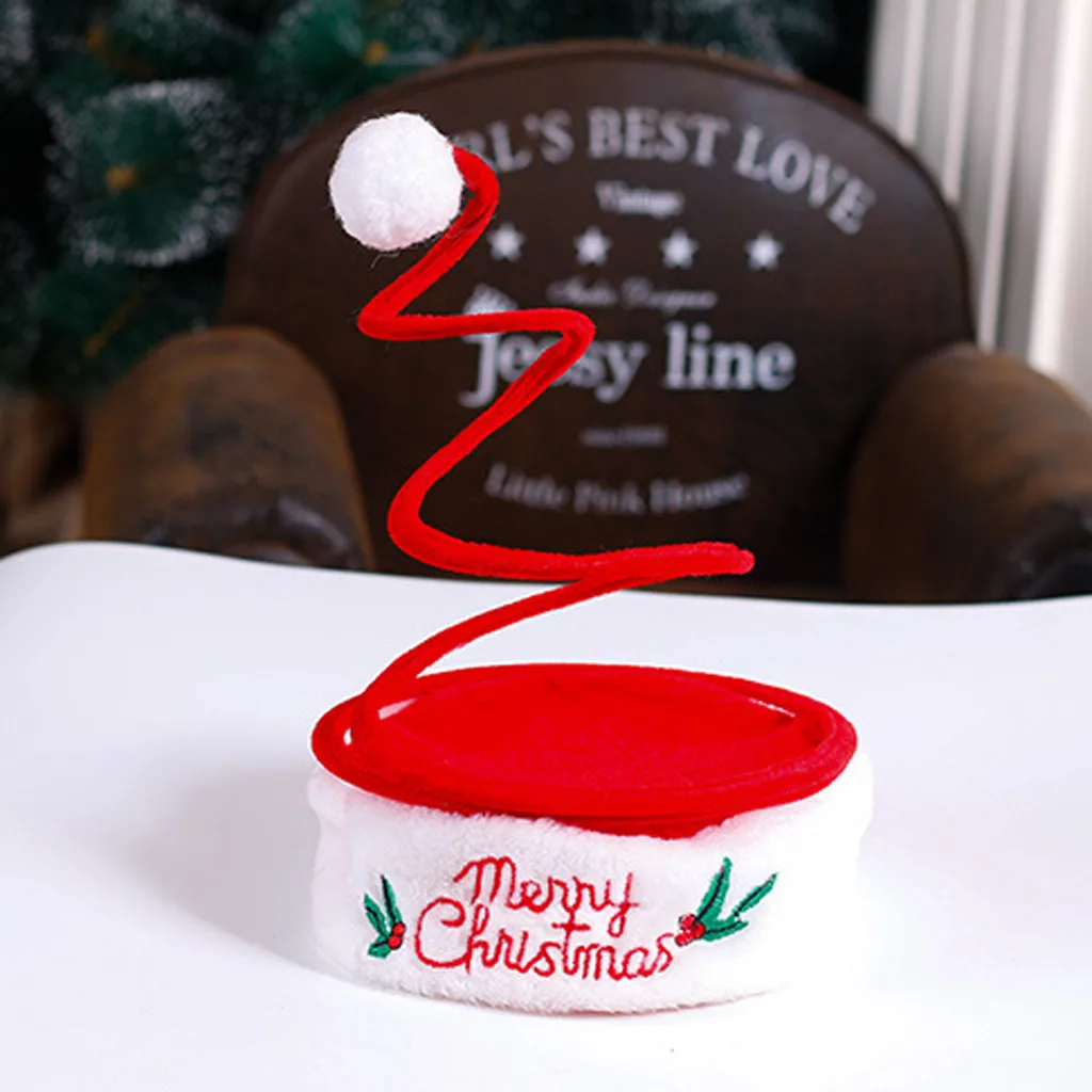 Рождественская шапка унисекс для взрослых Санта-Клаус рождественские толстые