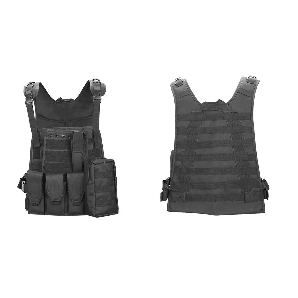 Дышащий тактический охотничий военный жилет Molle открытый одежда боевой