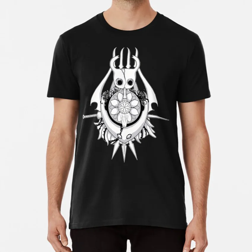 Holow knight футболка с полым рыцаря dark souls darkest fantasy insect death|Мужские футболки| |