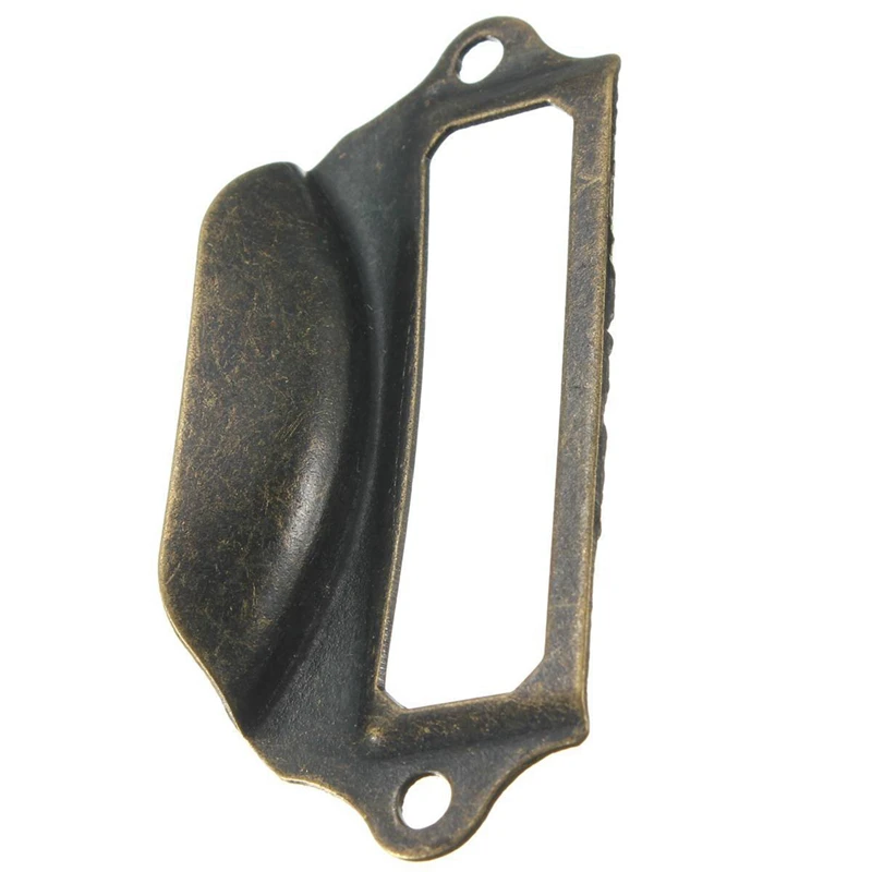 20 шт. антикварные ручки коробка этикетка ретро ручка держатель для карт ящика