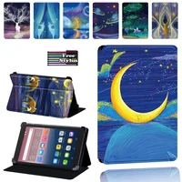 pu leather protective stand tablet cover case for alcatel onetouch pixi 3 7 8 10 pixi 4 7