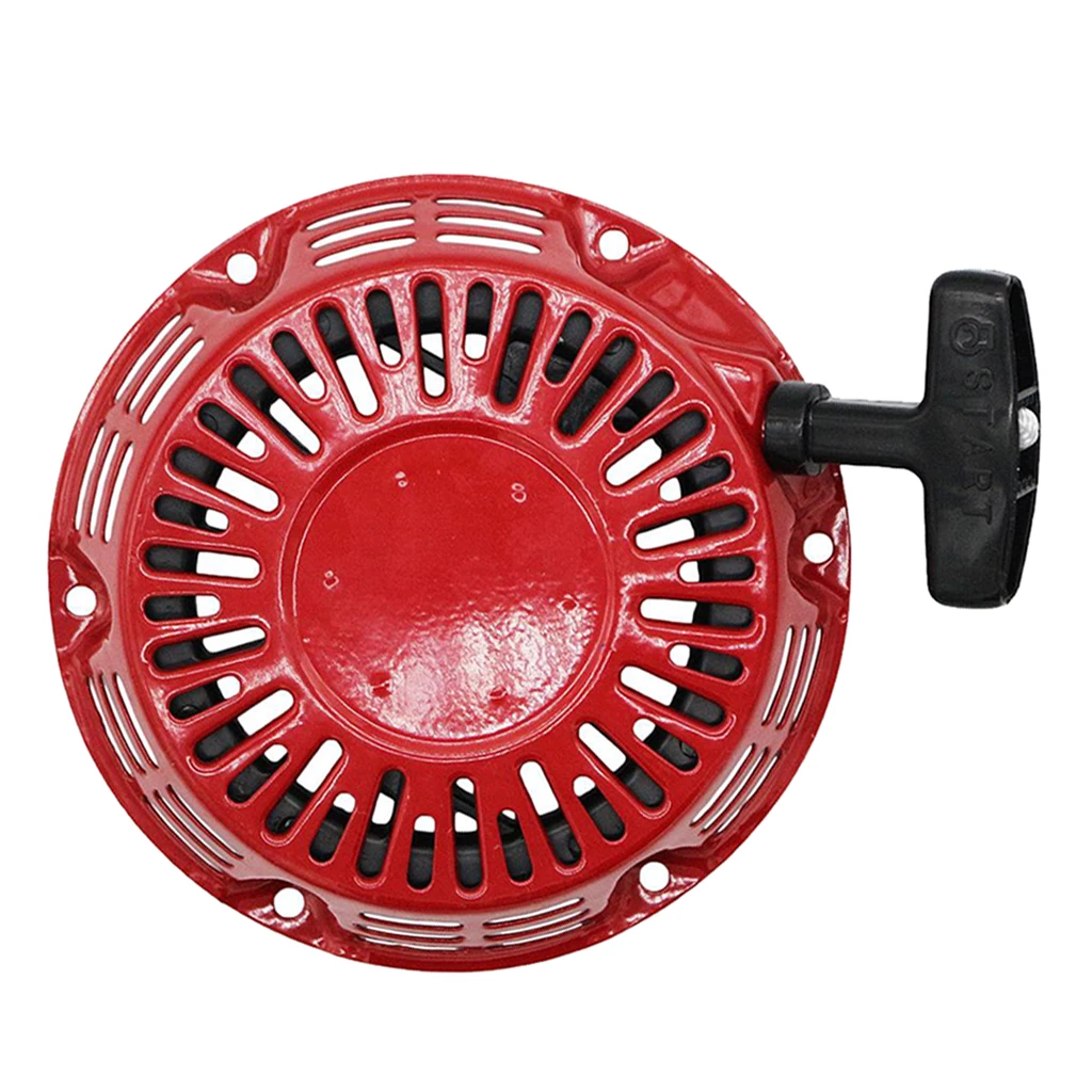 Стартер для Honda GX120 GX160 GX200 Pull Starter 5.5HP 6.5HP запчасти генератора красного цвета легкая