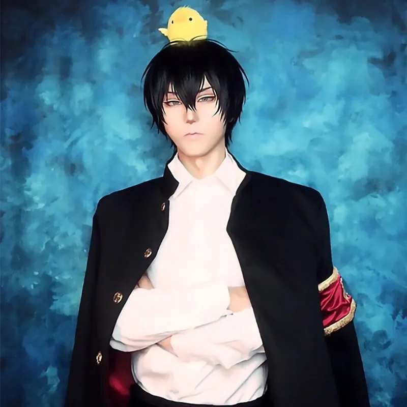 Аниме HITMAN REBORN Косплей Костюм кёя Хибари Мужская школьная форма для мальчиков