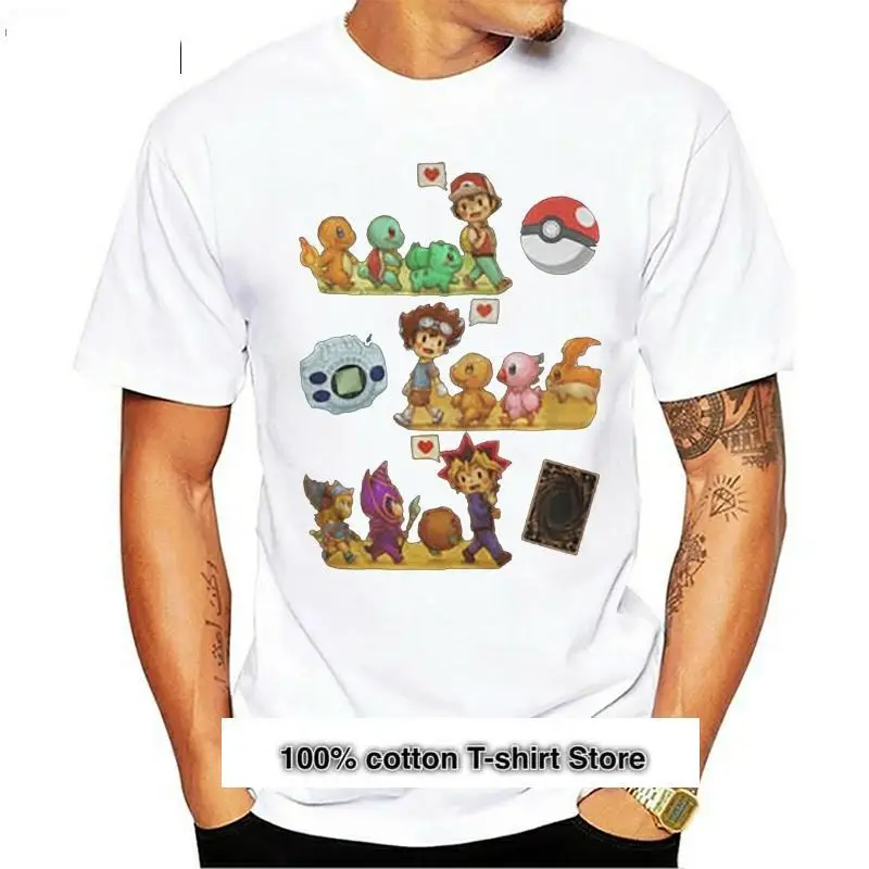 

Camiseta de Friends Satoshi Yagami Taichi Digimon Unisex, S-3XL, Unisex, moda