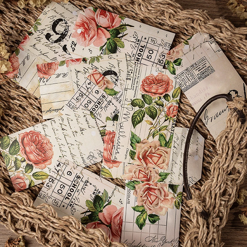 10 шт./упаковка декоративные наклейки в виде цветов | Канцтовары для офиса и дома