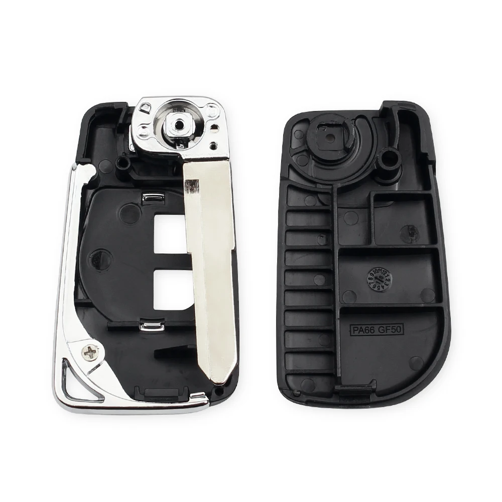 KEYYOU Modified For Suzuki Swift Grage Vitara Alto 2 Buttons Replacement Flip Folding Car Key Case Shell Remote HU133R Blade | Автомобили