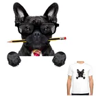 Модные термонаклейки на одежду, футболку, термонаклейки с принтом животных