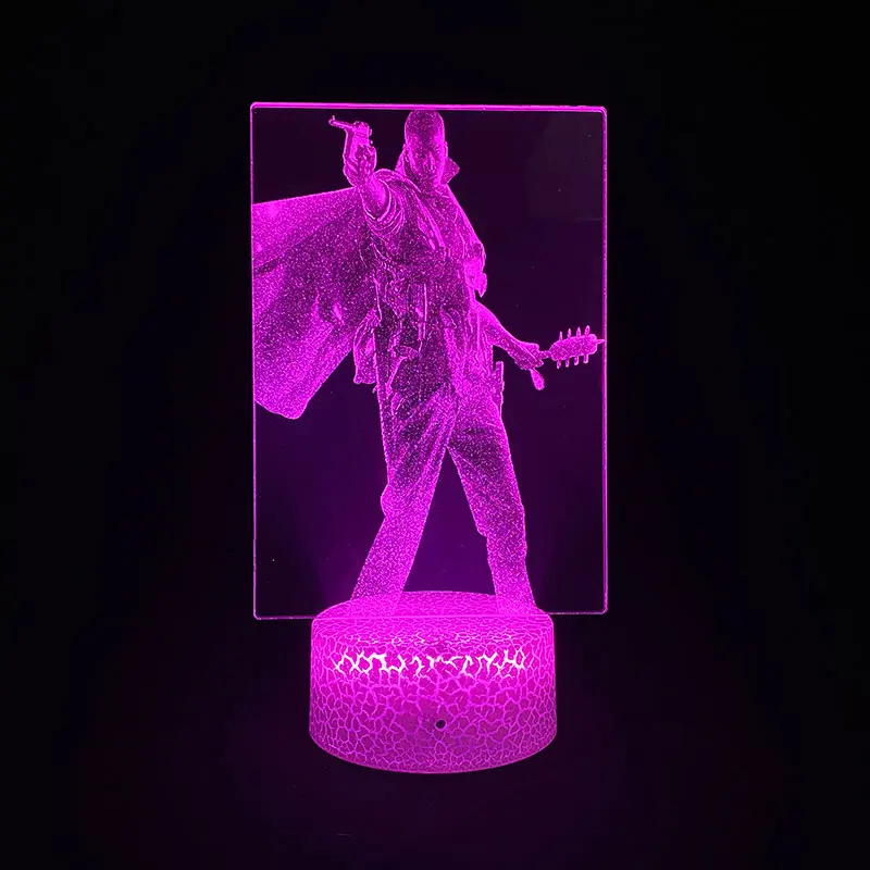 Акриловая светодиодсветодиодный 3d-лампа для фотографий тематическая война игра