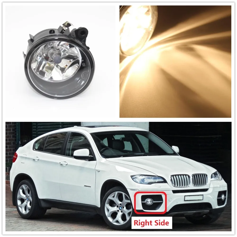 Правая Автомобильная фара для BMW X6 E71 E72 2012 2013 2014 2015 Стайлинг Передняя галогенная