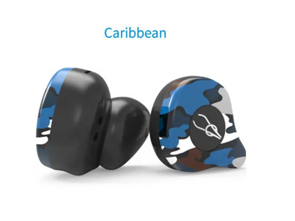 Caribbean(Blue) Sabbat E12 ультра истинный беспроводной Bluetooth 5,0 HIFI беспроводной HDMI Версия для зарядки наушники-вкладыши - Цвет: Caribbean(Blue)