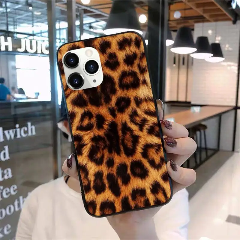 

Leopard cheetah skin print Phone Case for iPhone 11 12 mini pro XS MAX 8 7 6 6S Plus X 5S SE 2020 XR