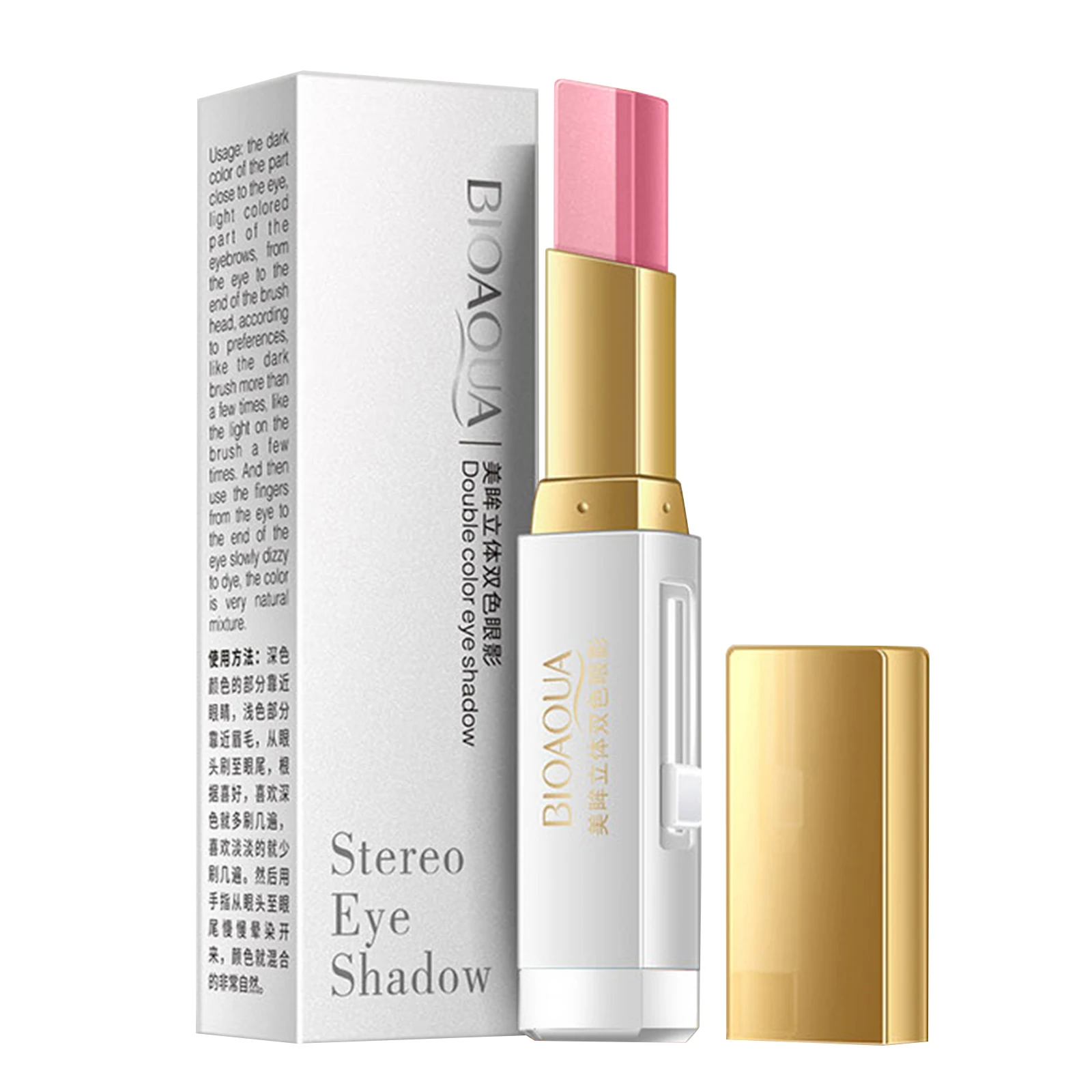 

Eye Shadow Stick Waterproof Double Colors Gradient Long Lasting Eyeshadow Pen SMJ
