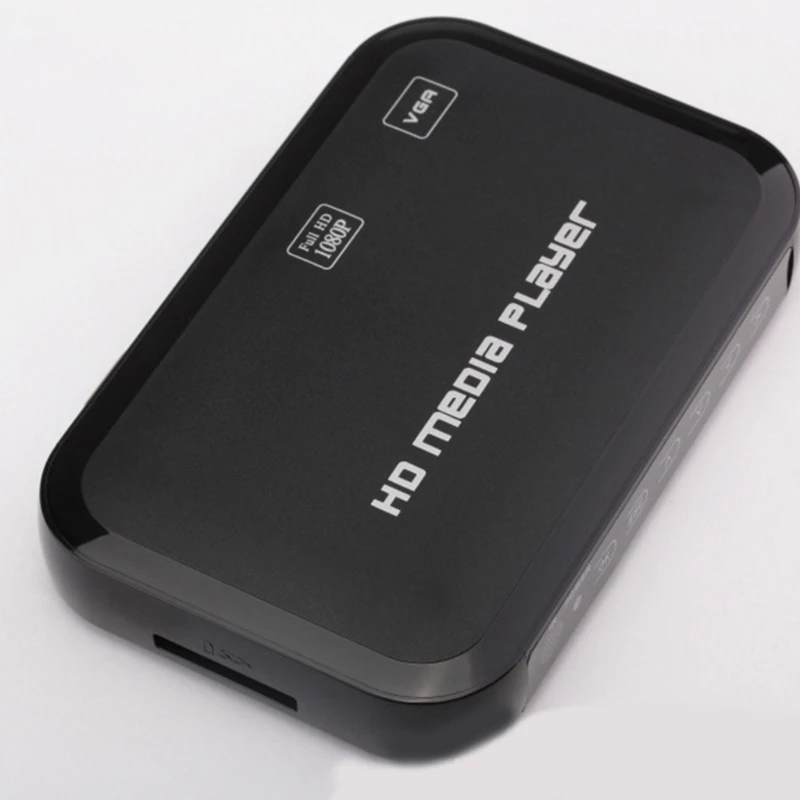 

Mini Full 1080P USB External With SD MMC U Disk Support Video Player IR Player