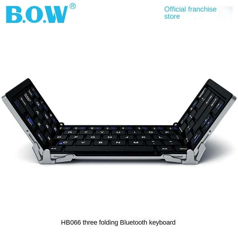 Bluetooth-клавиатура BOW HB066 Складная беспроводная для iOS/Android/Windows/ПК/планшета - купить