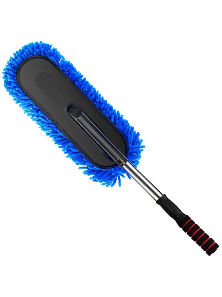 

Telescoping Car Wash Cleaning Brush Duster Dust Wax Mop Microfiber Dusting Tool Washer Clean Wash Towel Chenille Cleaning Tool